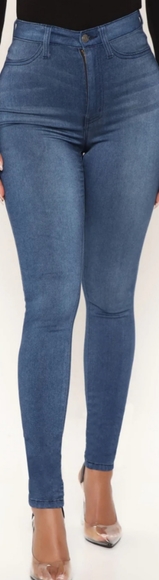 High Waisted Stretch Skinny Jean - Picture 2 of 11